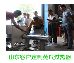 山東客戶(hù)定制蒸汽過(guò)熱器