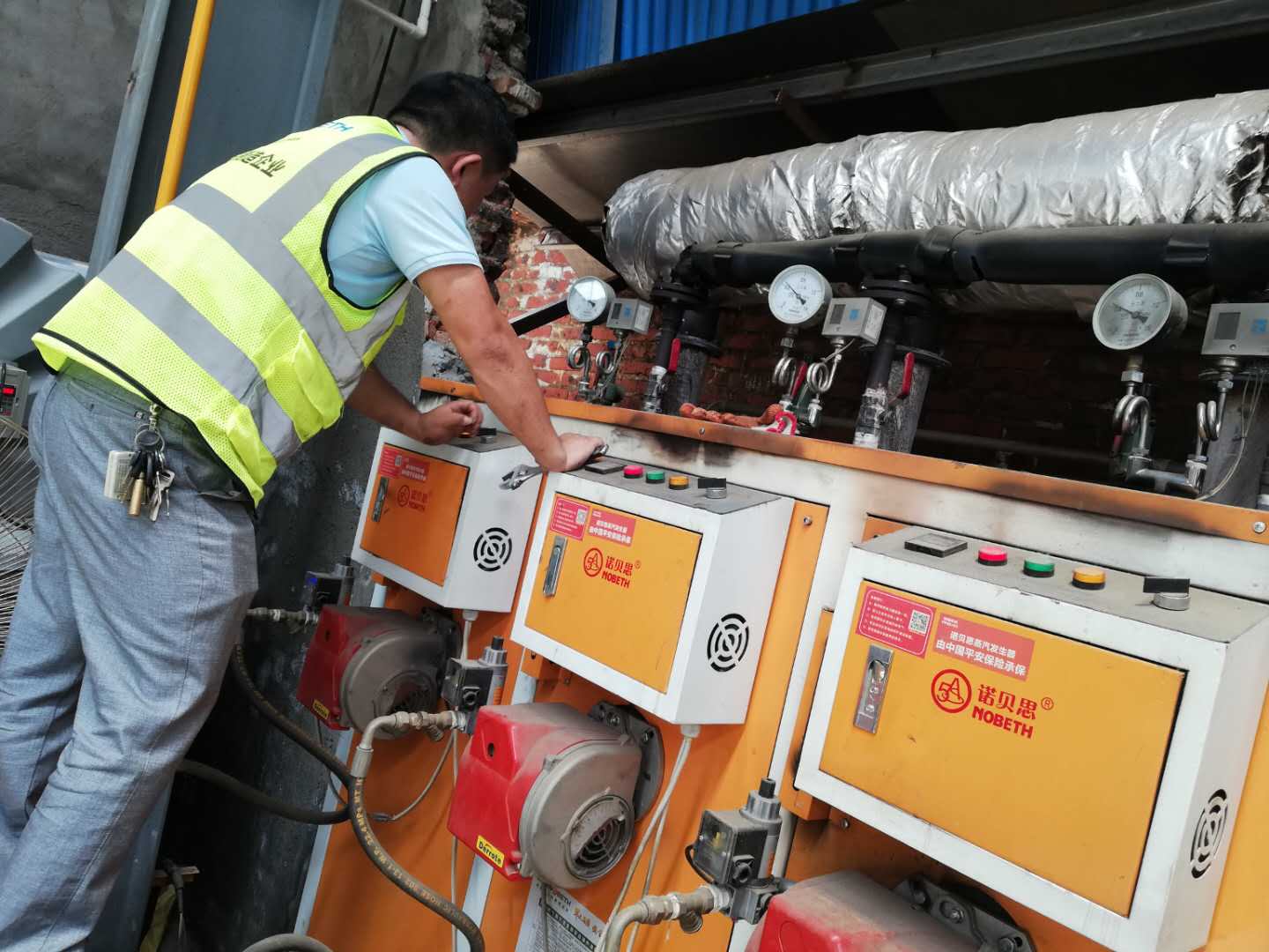 安全安心生產(chǎn)電鍍產(chǎn)品，全自動(dòng)蒸汽發(fā)生器多重保護(hù)