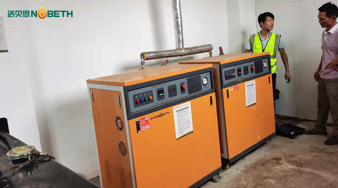 加工生豬脫毛很重要，浙江屠宰場脫毛電熱蒸汽發(fā)生器高效潔凈脫毛