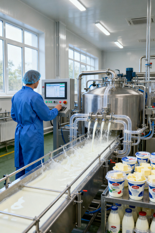 乳制品廠痛點(diǎn)破解！諾貝思潔凈蒸汽守護(hù)奶品安全